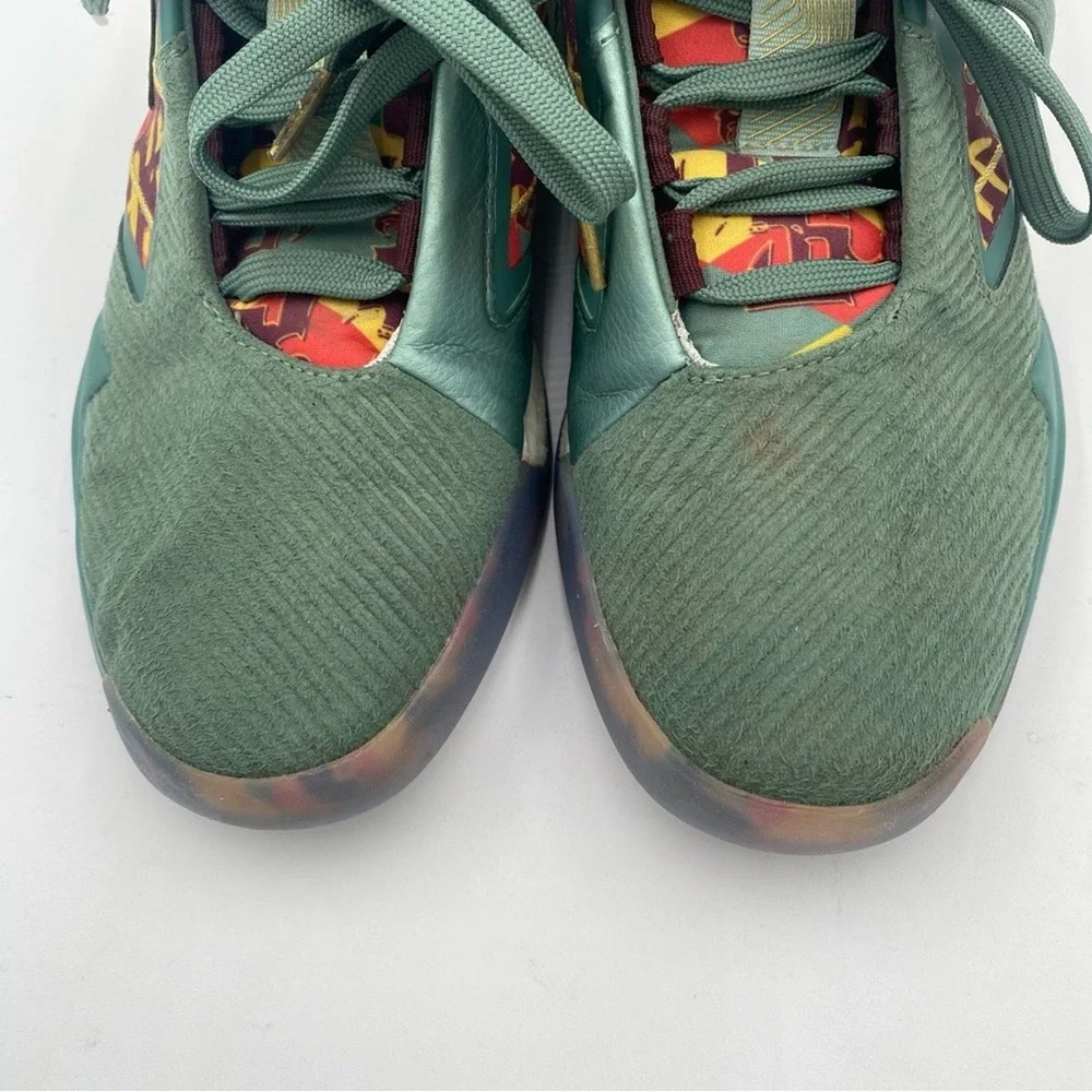 Adidas T-Mac Millennium Collegiate Green‎ Gold Basketball Shoes FW8548 Mens 6.5